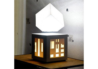 Lampe en lévitation avec enceinte bluetooth intégrée SOUNDKUB