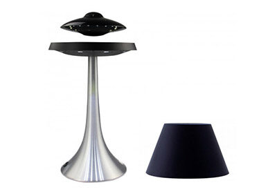 UFOSOUND Concept – Enceinte en lévitation Noire + lampe ALTHURIA Pureline Noire